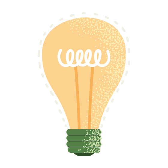 Light Bulb Graphic Solar Panels
